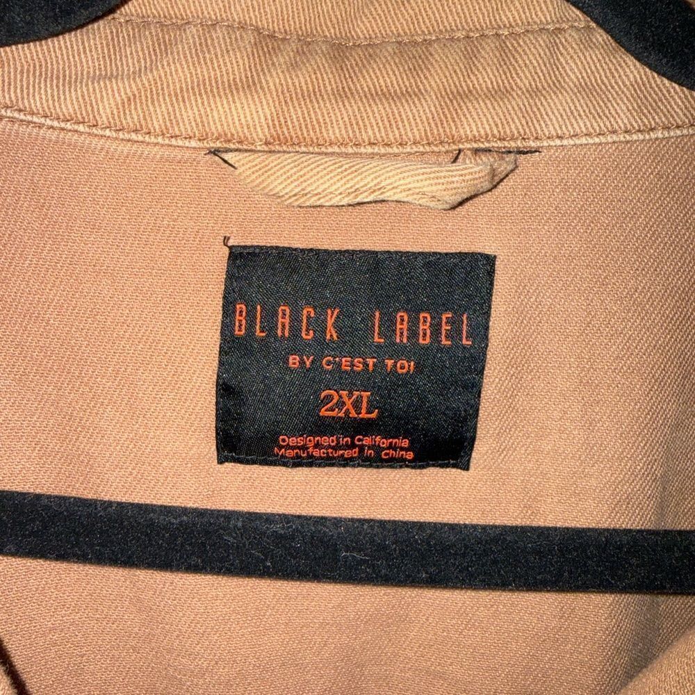 Black Label Brown crop brown Jacket - Picture 4 of 6